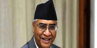 Nepali Prime Minister Deuba sachkahoon