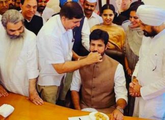 प्रदेश कांग्रेस के अध्यक्ष अमरिंदर राजा वडिंग ने संभाला पदभार Amarinder Raja Warring