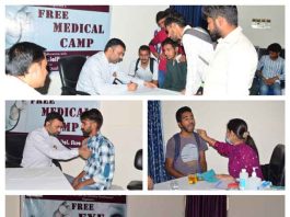 शाह सतनाम जी छात्र महाविद्यालय में फ्री मेडिकल कैम्प का आयोजन Free Medical Camp sachkahoon