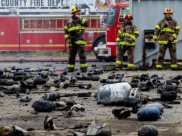 Metal Recycling unit exploded
