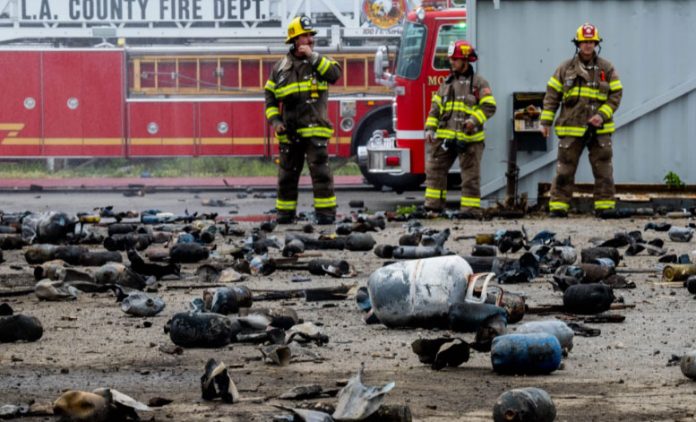 Metal Recycling unit exploded