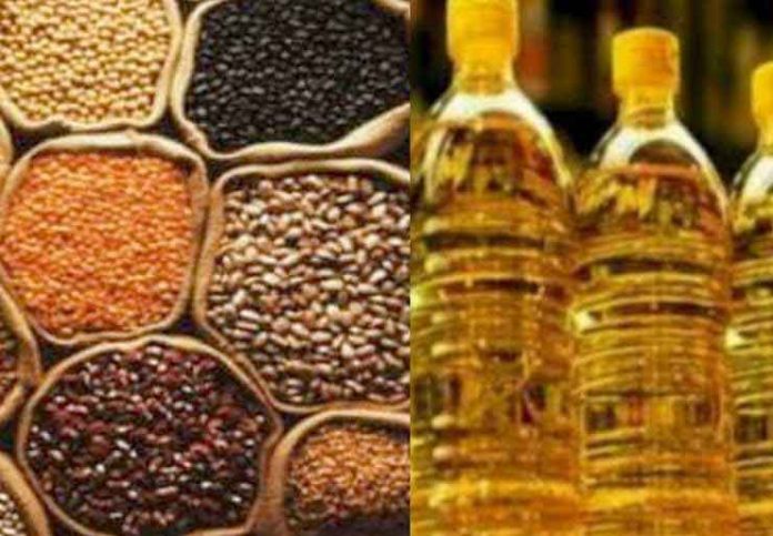 Sunflower oil, moong dal and wheat sachkahoon