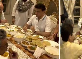 Amit Shah and Sourav Ganguly