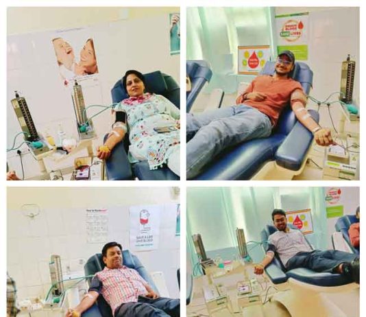 डेरा श्रद्धालुओं ने रक्तदान कर बचाई मरीज की जान Donating Blood sachkahoon