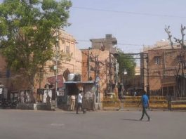 जोधपुर शहर में कर्फ्यू के छठे दिन आठ घंटे की ढील