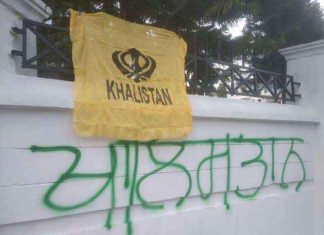 Khalistan flags sachkahoon