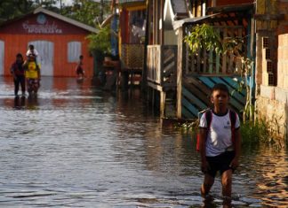 Flood in Brazil