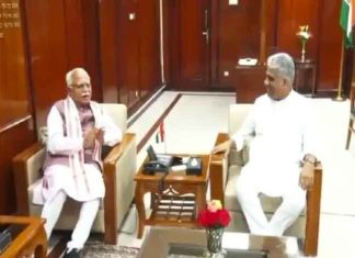Manohar Lal and Bhupendra Yadav sachkahoon