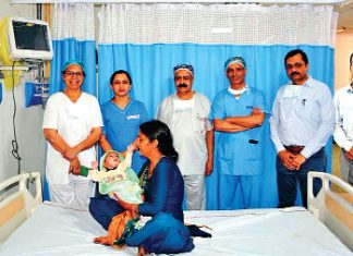 जन्म से जुड़े दोनों जबड़ों का ऑपरेशन कर नवजात बच्चे को दिया नया जीवन PG Institute of Dental Sciences