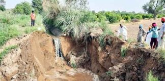 erosion in the canal sachkahoon