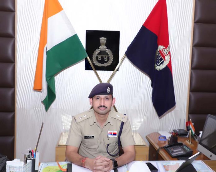 SP Uday Singh Meena