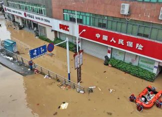 Heavy China Rain