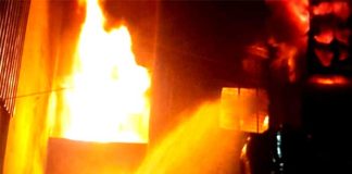 Fire in delhi