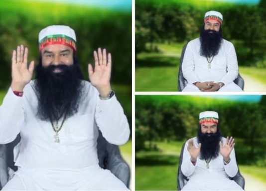 हिमाचल के नादौन में नामचर्चा में उमड़ी साध-संगत, जरूरतमंद परिवार को दी सिलाई मशीन