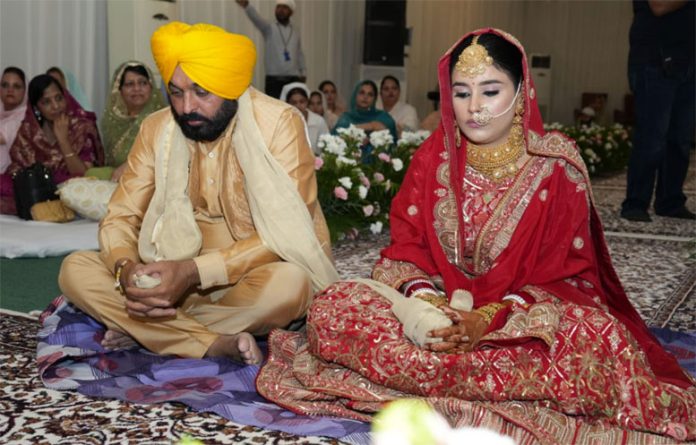 Bhagwant Mann Marriage