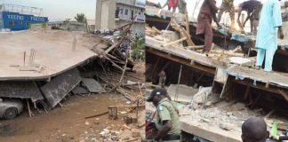 Building collapsed in Nigeria