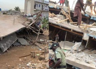 Building collapsed in Nigeria