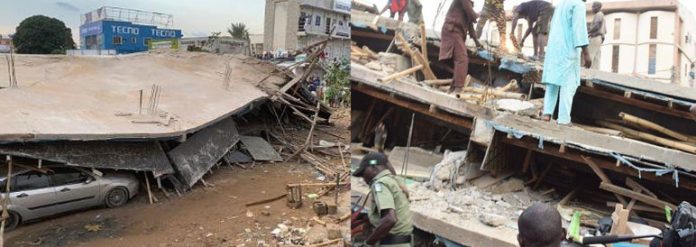 Building collapsed in Nigeria