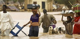 Flood in Sudan