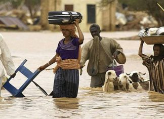 Flood in Sudan