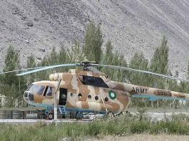 पाकिस्तान में सेना का हेलिकॉप्टर लापता