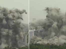 एक बार धूल के गुबार ने लोगों को डरा ही दिया था, अब लौटे ट्विन टावर के पास रहने वाले वासी