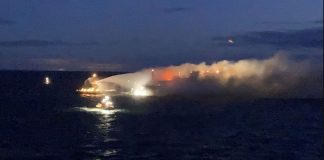 Sweden Yacht fire