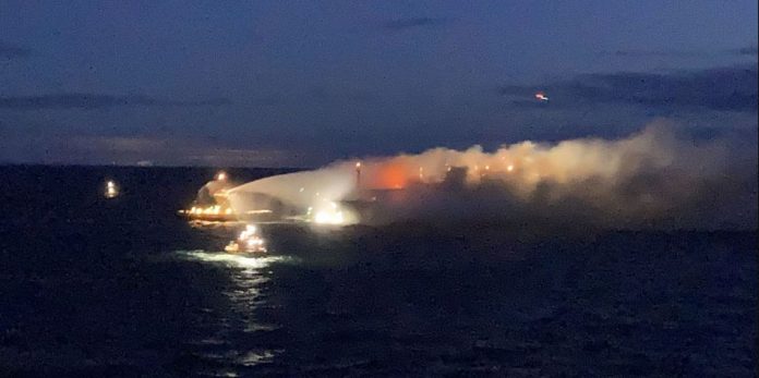 Sweden Yacht fire