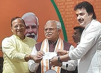 कांग्रेस को बड़ा झटका: कुलदीप बिश्नोई ने पत्नी, समर्थकों सहित थामा भाजपा का दामन