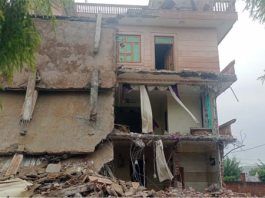 गुरुग्राम में ढहाई गैंगस्टर सूबे गुज्जर की आलीशान कोठी Gurugram