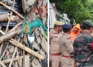 Lucknow : भारी बारिश में दीवार ढहने से 9 लोगों की दर्दनाक मौत, दो घायल Lucknow Rain