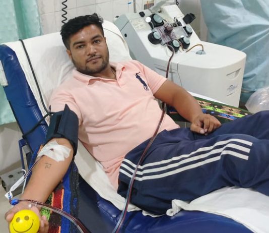 प्रवीन इन्सां ने प्लेटलेट्स डोनेट कर बचाई अनमोल जिंदगी Platelet Donation