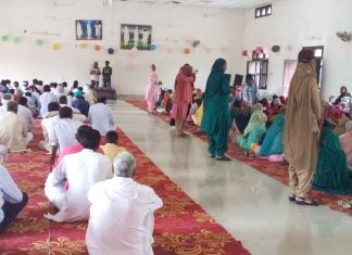 पावन महा परोपकार माह की खुशी में जमकर नाची साध-संगत