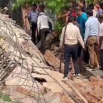 Wall Collapse in noida