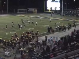 Firing in Football Match