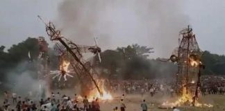 Ravana Dahan Accident