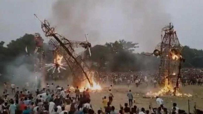 Ravana Dahan Accident