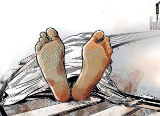 रेलवे ट्रैक पर मिला युवक का शव, हाथ पर बना है एके47 का टैटू Gurugram News