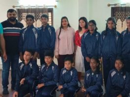 stationery and clothes distributed