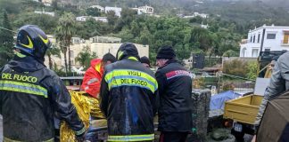 Landslide in Italy