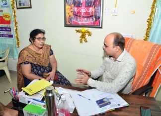 पूजनीय माता आसकौर जी आयुर्वेदिक हॉस्पिटल में पहले दिन 205 मरीजों का चैकअप Mata Askaur Ji Ayurvedic Hospital