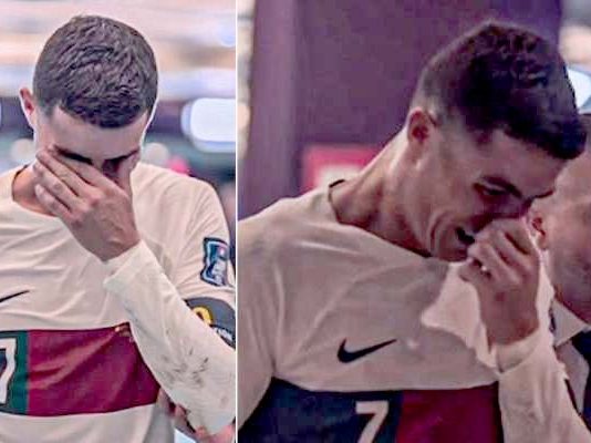 FIFA World Cup 2022: हार के बाद फूट-फूटकर रोए रोनाल्डो Ronaldo