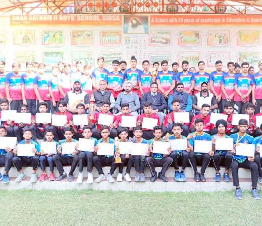 खेलों में शाह सतनाम जी बॉयज स्कूल सरसा का दबदबा