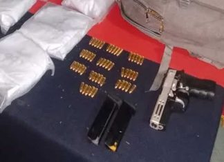 Weapons Heroin Recovered