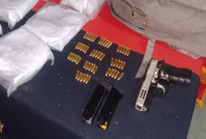 Weapons Heroin Recovered