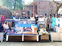 दारेवाला की साध-संगत ने बेटी की शादी में दिया आर्थिक सहयोग