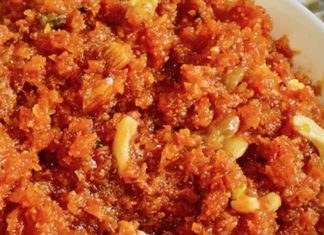 गाजर के हलवे का प्रसाद खाकर 8 लोग बेहोश, आरोपी की तलाश जारी carrot pudding