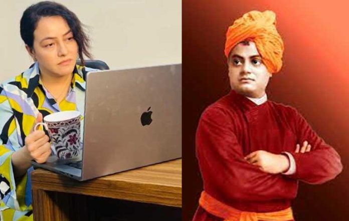 Honeypreet-Tribute-to-Vivekananda