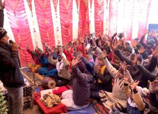 अवतार माह की खुशी में झूमी नेपाल की संगत