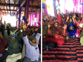 ठंड में ठिठुरते लोगों की डेरा सच्चा सौदा सेवादारों ने की सम्भाल